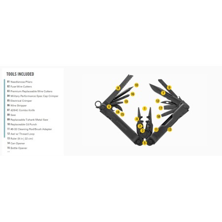 LEATHERMAN įrankis Super Tool 300 EOD