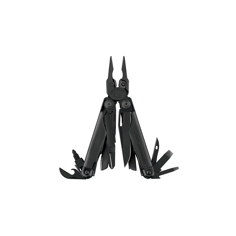 LEATHERMAN įrankis Surge Black, su Molle dėklu