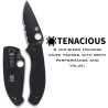 Peilis Spyderco Tenacious C122GBBK