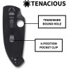 Peilis Spyderco Tenacious C122GBBK