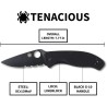 Peilis Spyderco Tenacious C122GBBK